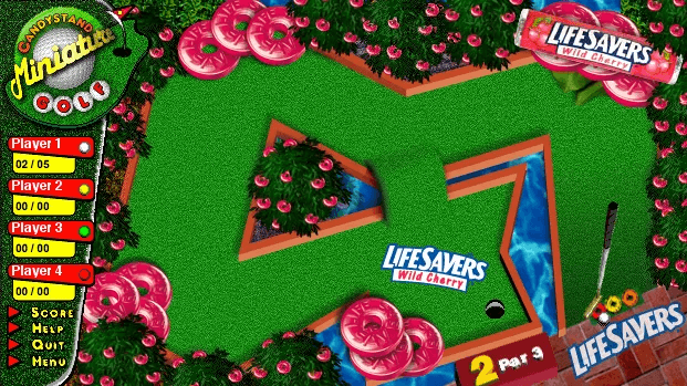 Candystand Golf Gameplay