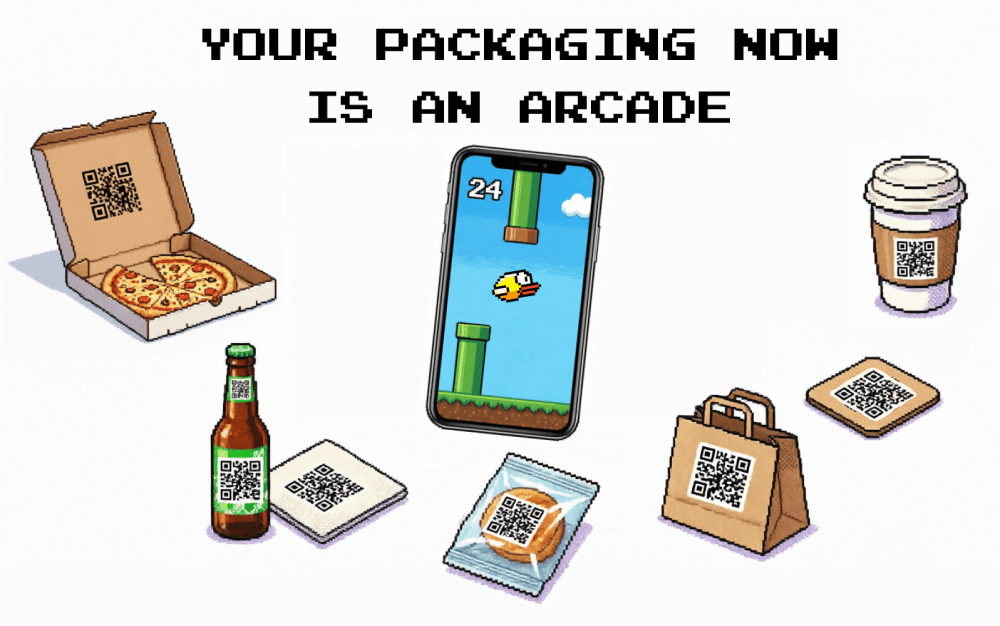 QR Code Games - Placement examples