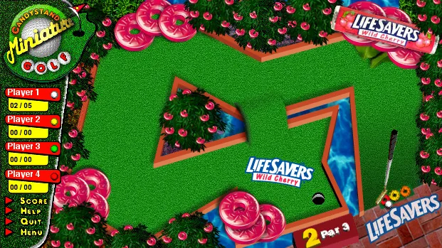 Candystand Golf Gameplay